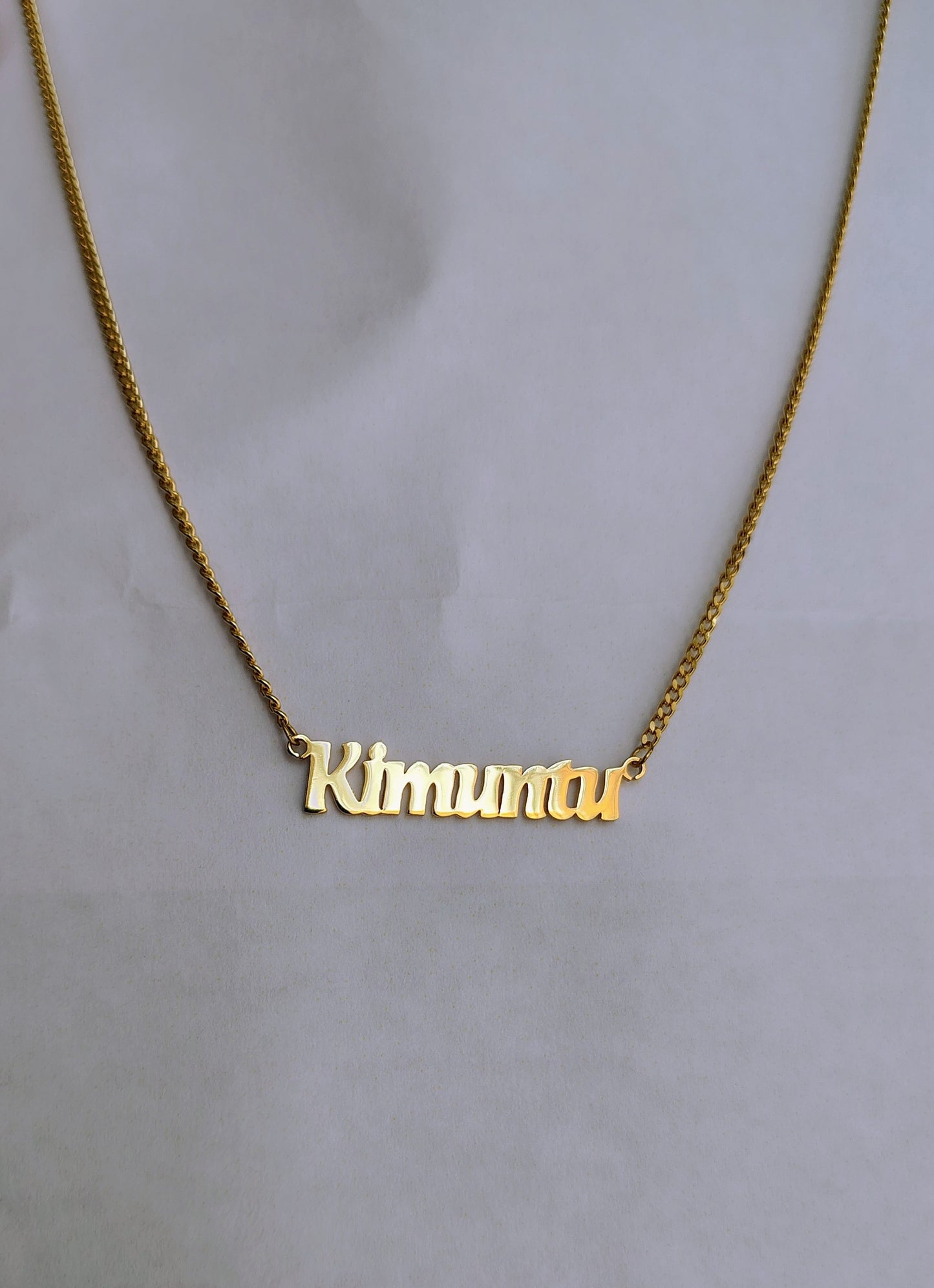 Kimuntu Sterling Silver Necklace - 18K Gold Plated Premium Elegance