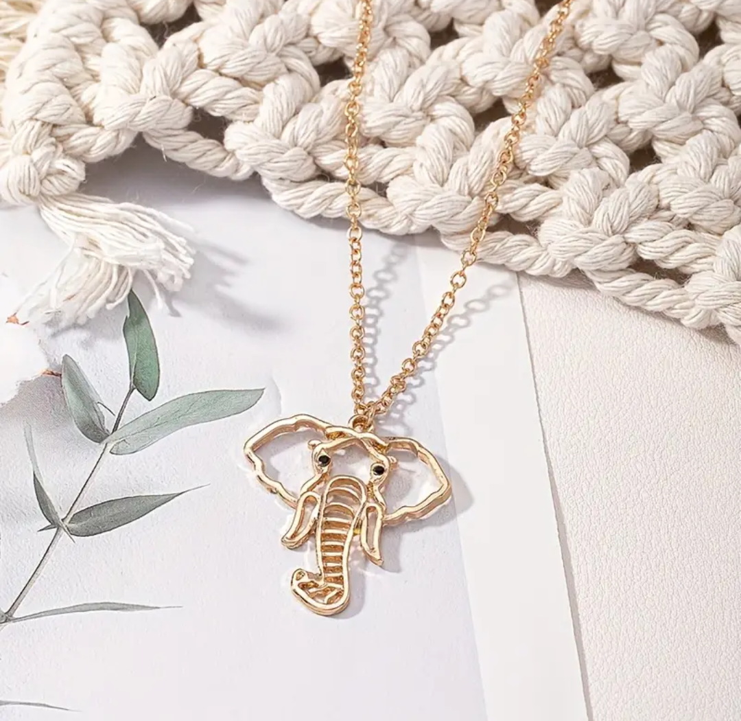 Nzawu Elephant Pendant - African Heritage Jewelry