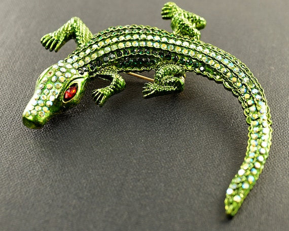 Ngandu Alligator Brooch✨
