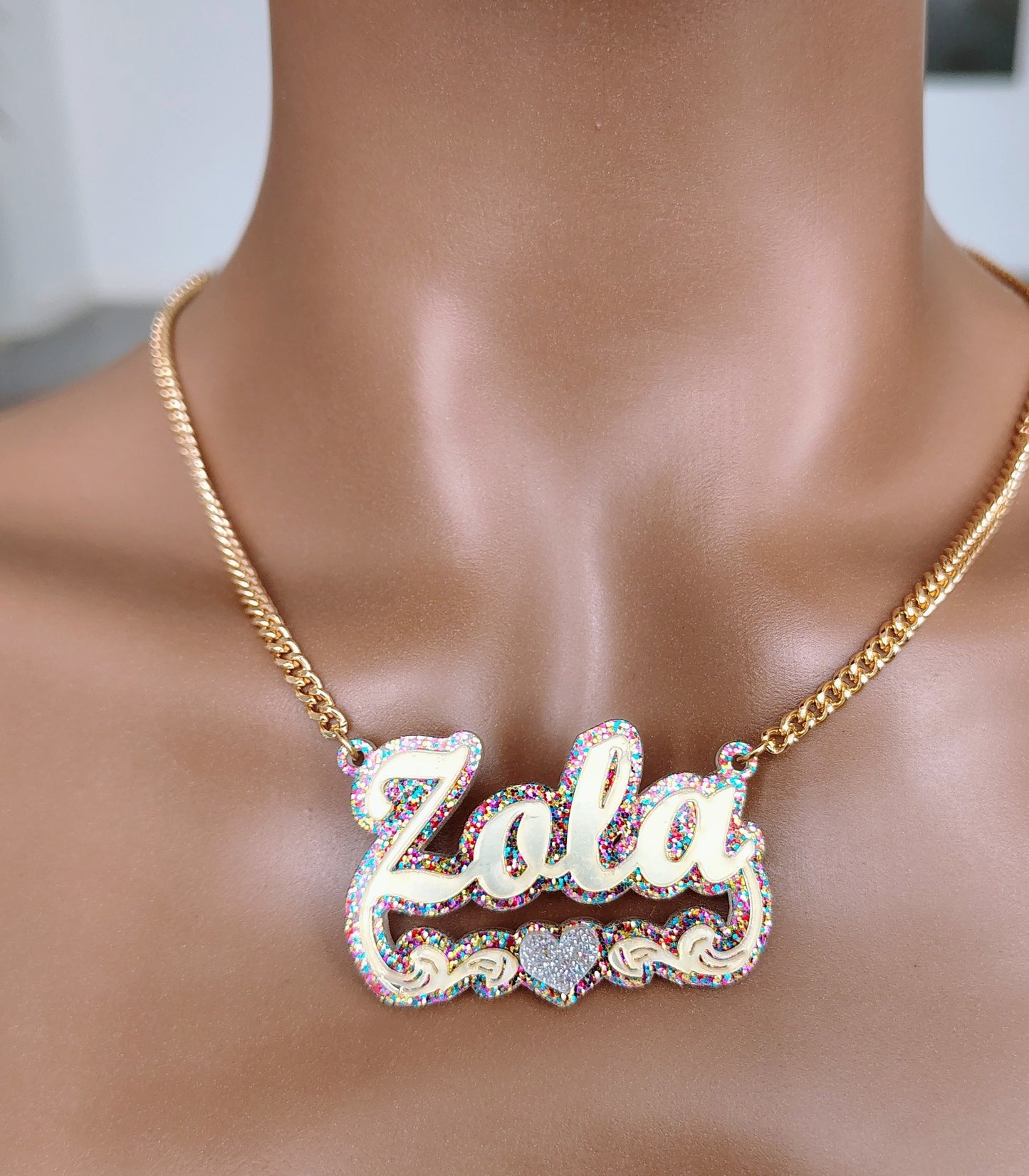 Zola Hip-Hop Chain Necklace - Bold Urban Street Style
