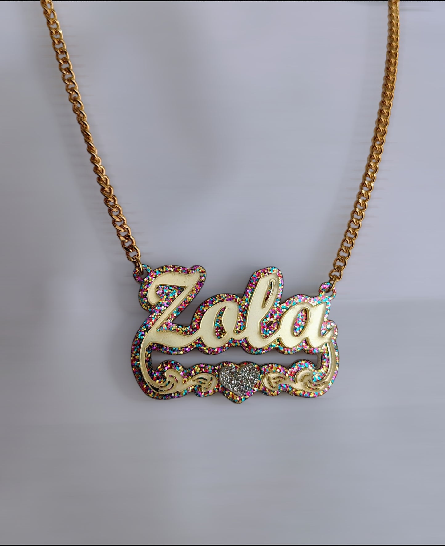 Zola Hip-Hop Chain Necklace - Bold Urban Street Style