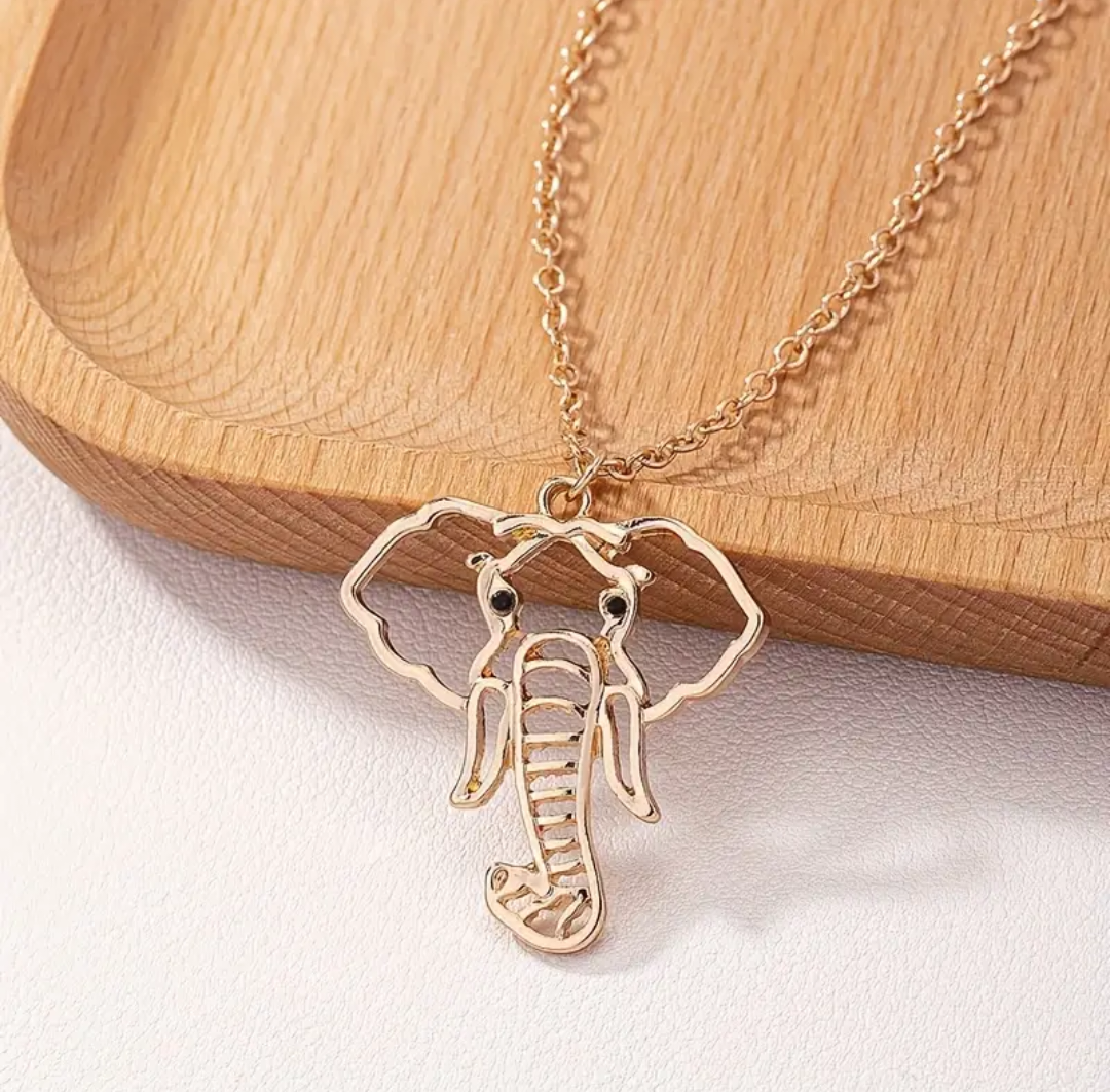 Nzawu Elephant Pendant - African Heritage Jewelry