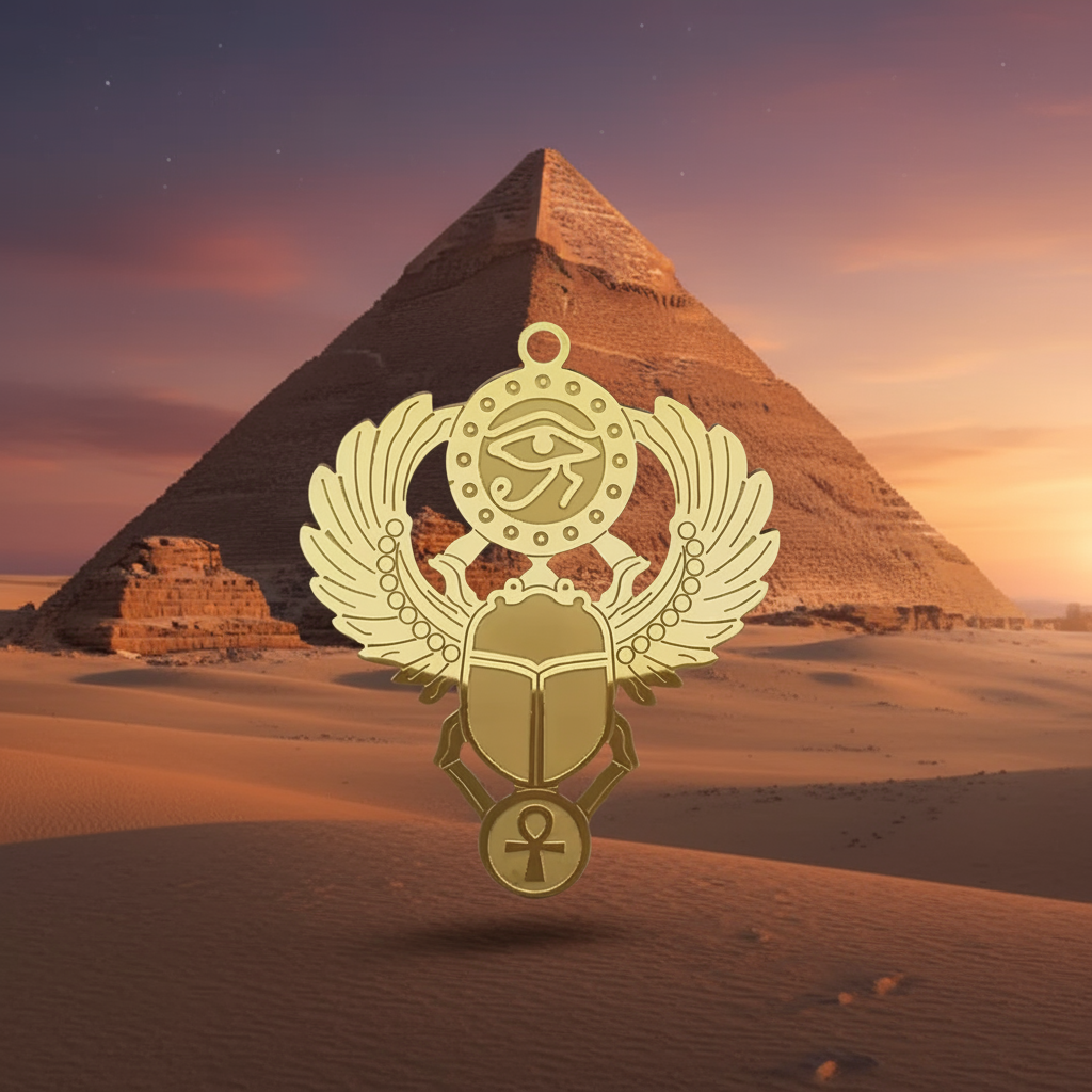 Egyptian Scarab Pendant ✨