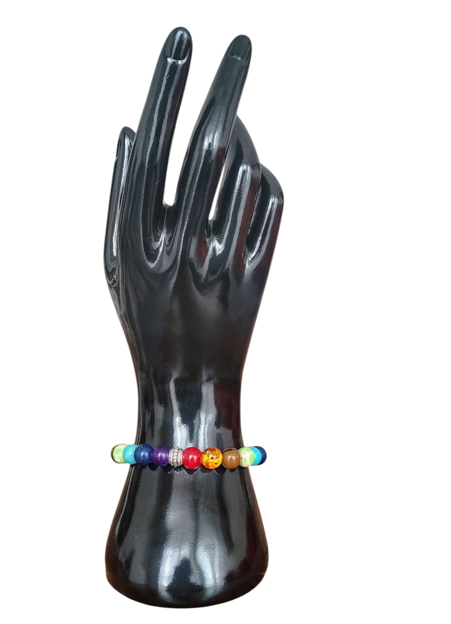 Bimwelo 7 Chakra Healing Bracelet ✨ - Triple Row Natural Stone Energy Jewelry