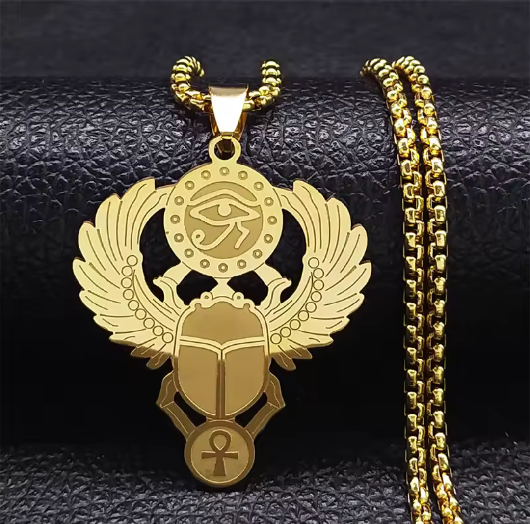 Egyptian Scarab Pendant ✨